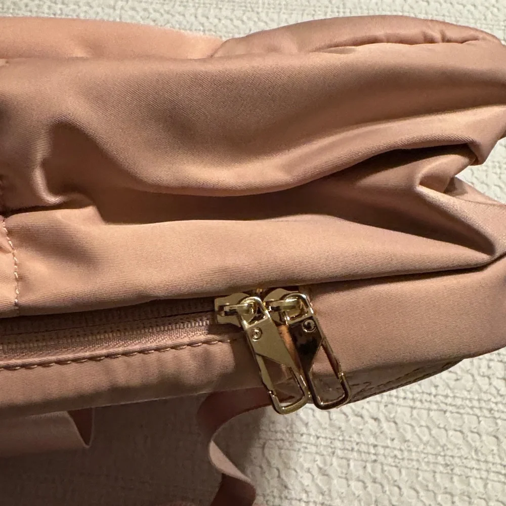 Light Flight Pink Backpack with Gold Accents - Picture 4 of 10